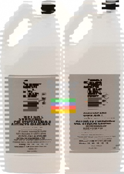 Super Lube. Synthetic Gear Oil: 1.00 gal Bottle, ISO 220